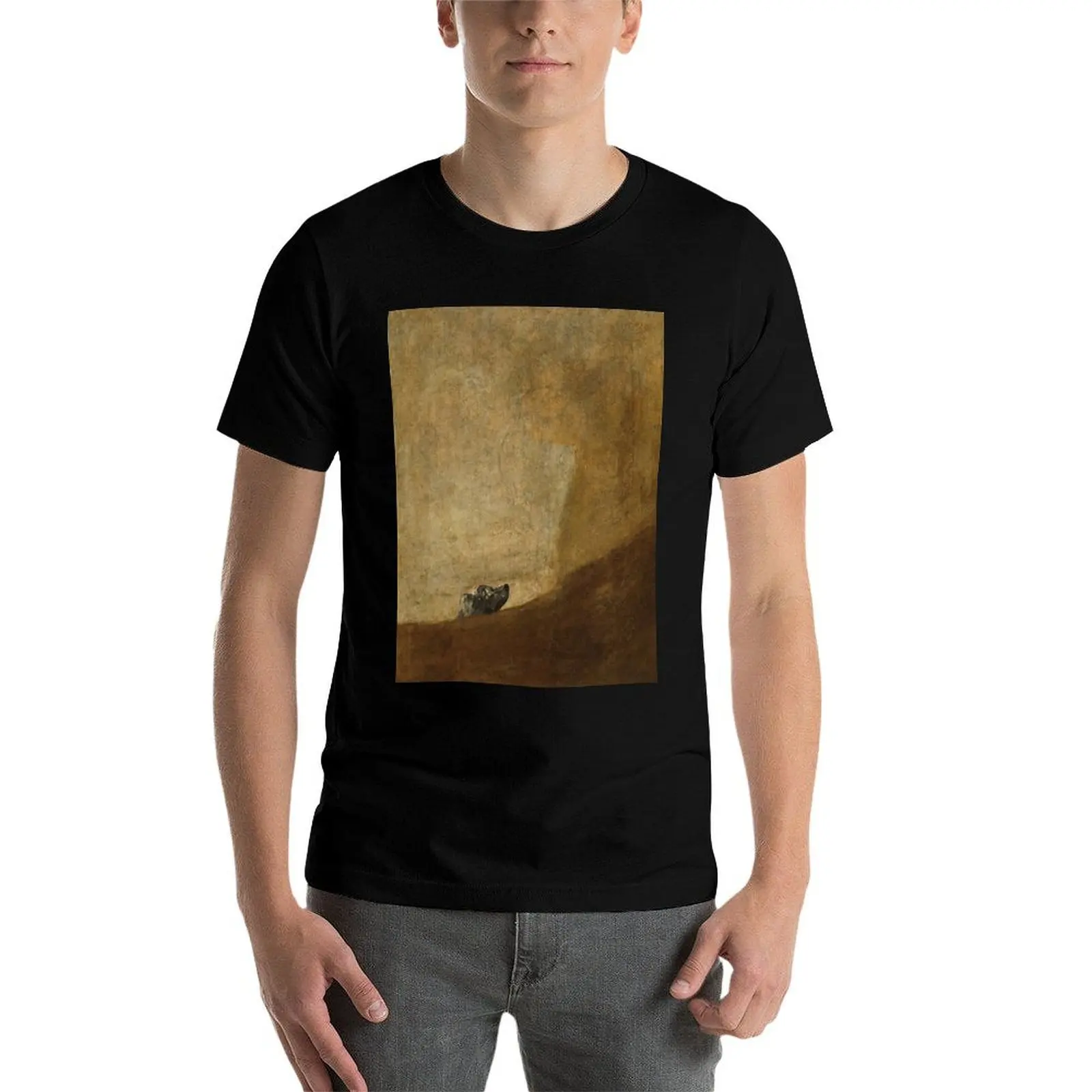 Goya - The Dog T-Shirt vintage cotton graphic tees blanks Short sleeve tee t shirts men image 4