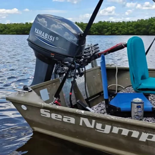New 2 Stroke 40hp Short Axis Outboard Engine Water Cooled Petrol Boat Motor Engine CDI