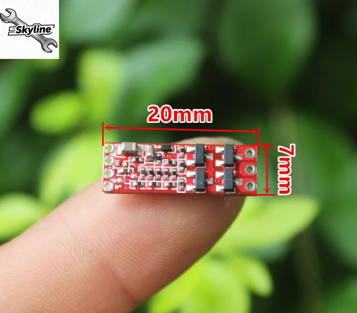 Miniature model aircraft, brushless ESC, brushless motor governor, drive board, voltage 1S-2S current 4A-8A