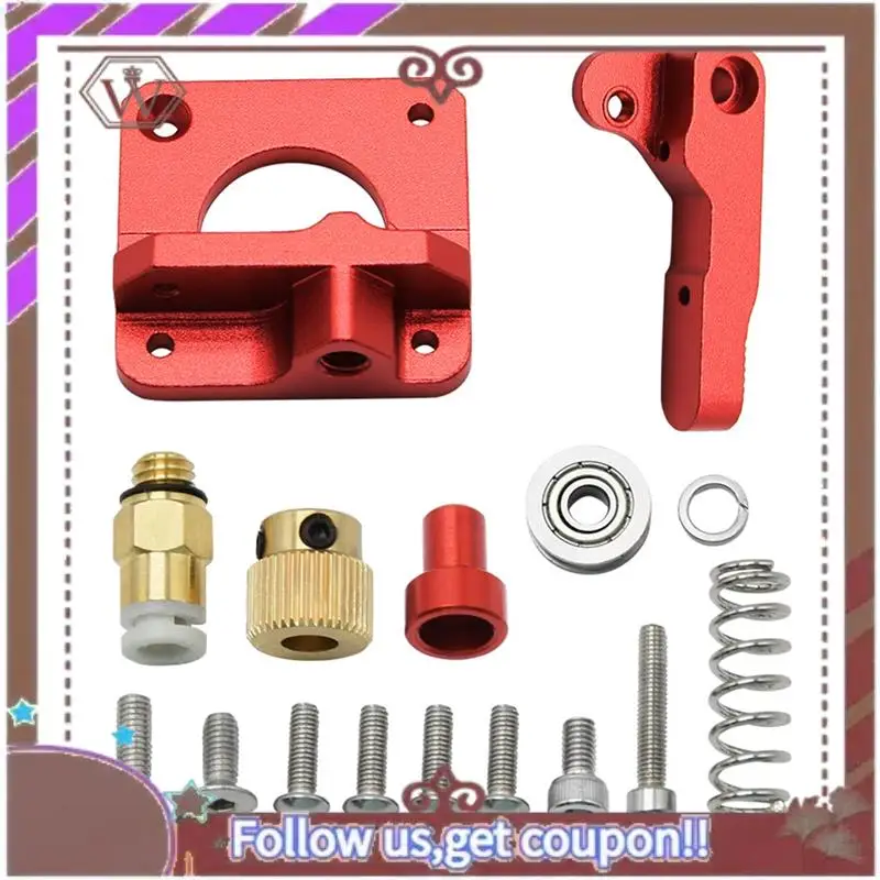 ABBG-CR10 3D Printer Extruder Kit Remote Direct Extruder Upgraded MK8 Extruder Drive Feed Kit Right/Left Hand Right