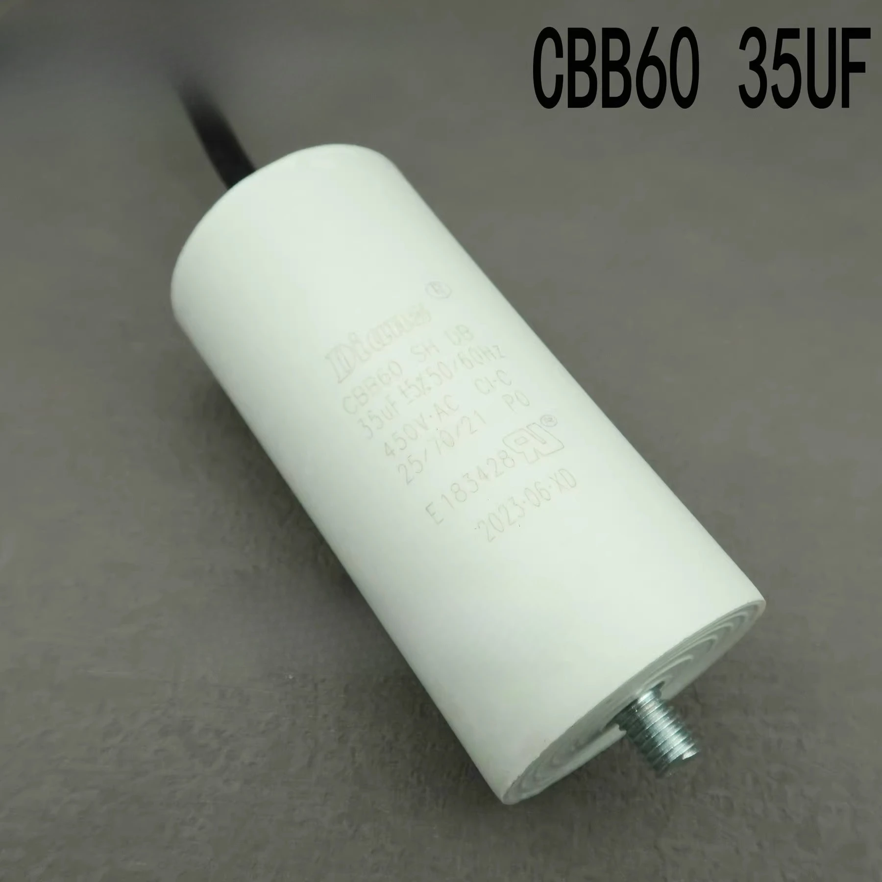 Пусковой конденсатор Dianz CBB60 450V1UF/1,5UF/2UF/2,5/3UF/3,5UF 500V спираль