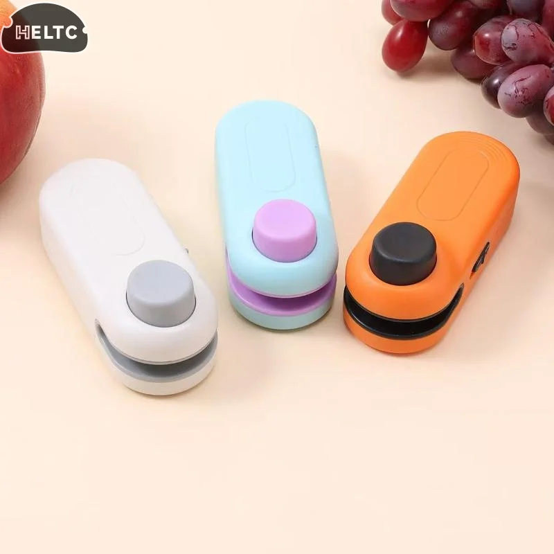 1pcs Mini Heat Bag Sealing Machine Package Sealer Bags Thermal Plastic Food Bag Closure Portable Sealer Kitchen Accessories - view 3