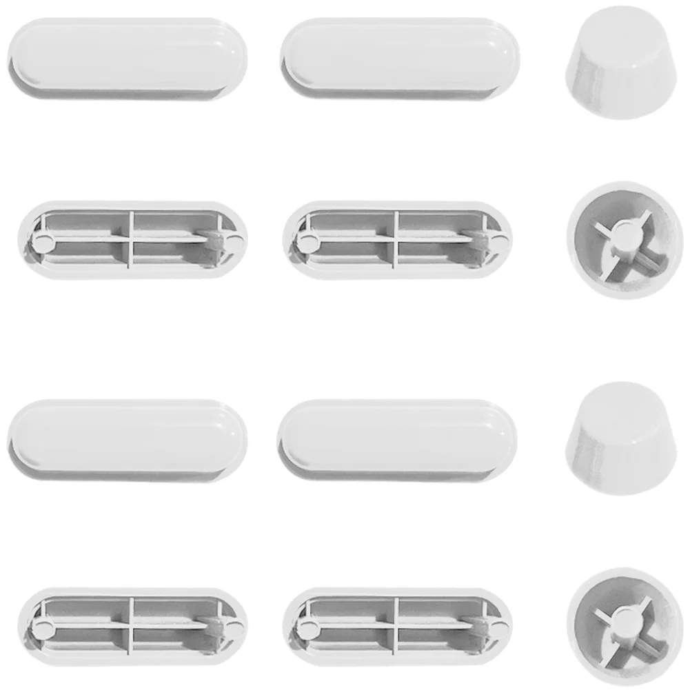 Toilet Seat Bumper Kit Includes Support and Lining Pads for Balanced Pressure Distribution and Quiet Operation
