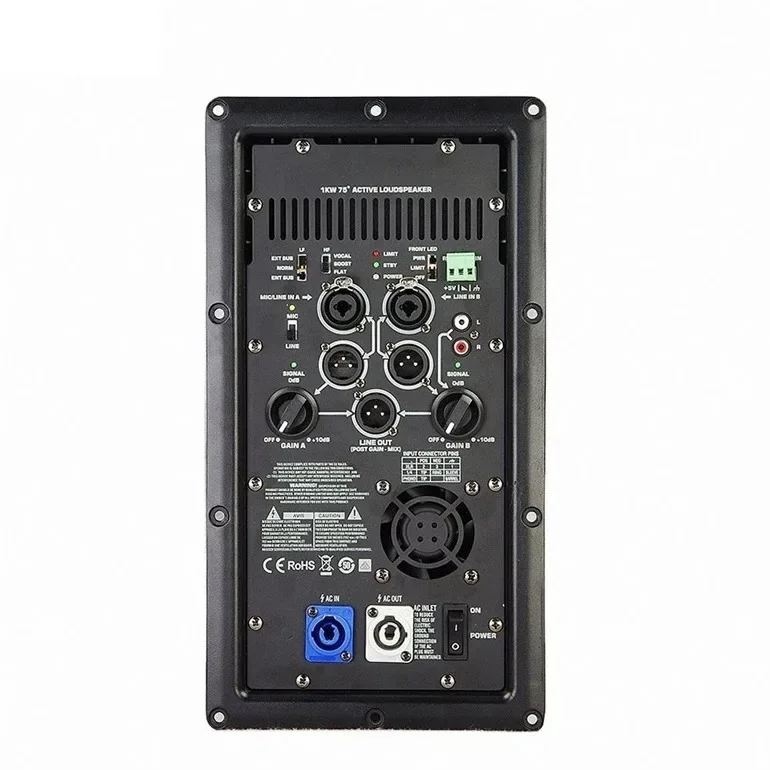 B27B/K12A 1000W Class D Amplifier Module, Wideband Active Board for Home Theater