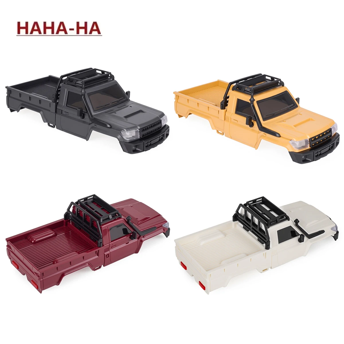 ABS Plastic Hard Body Shell LC79 Pickup Painted Unpainted Kit for 1/30 RC Crawler Car AXIAL SCX30 Wrangler JLU Bronco K10 AX30