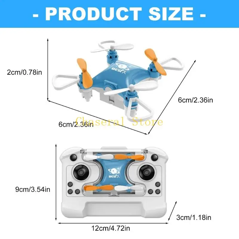 E7CE pequeño folleto con control remoto con estabilización escenario 360 trucos ABS cuadricóptero resistente gran regalo para