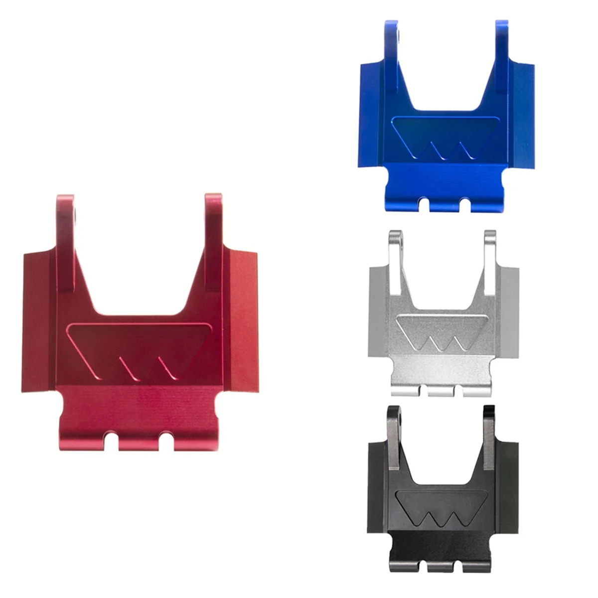 For LOSI 1/4 Promoto-MX Electric Motorcycle Aluminum Alloy Front Faucet Seat Support 261010 Silver