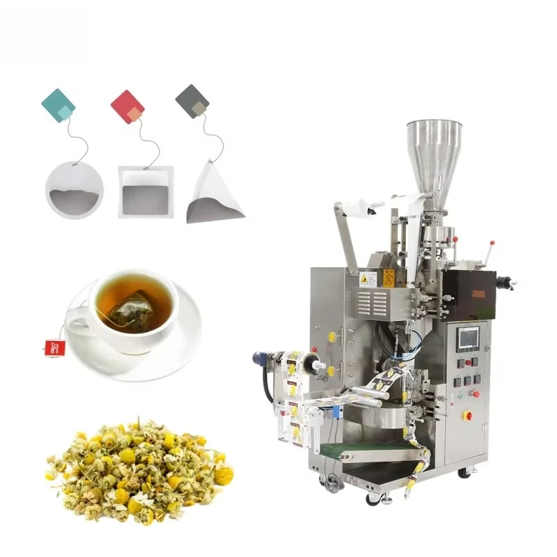 Fully Automatic Vertical Tea Sachet Packing Machine for Herbal Tea Powder Loose Leaf Small Business Equipment Customize