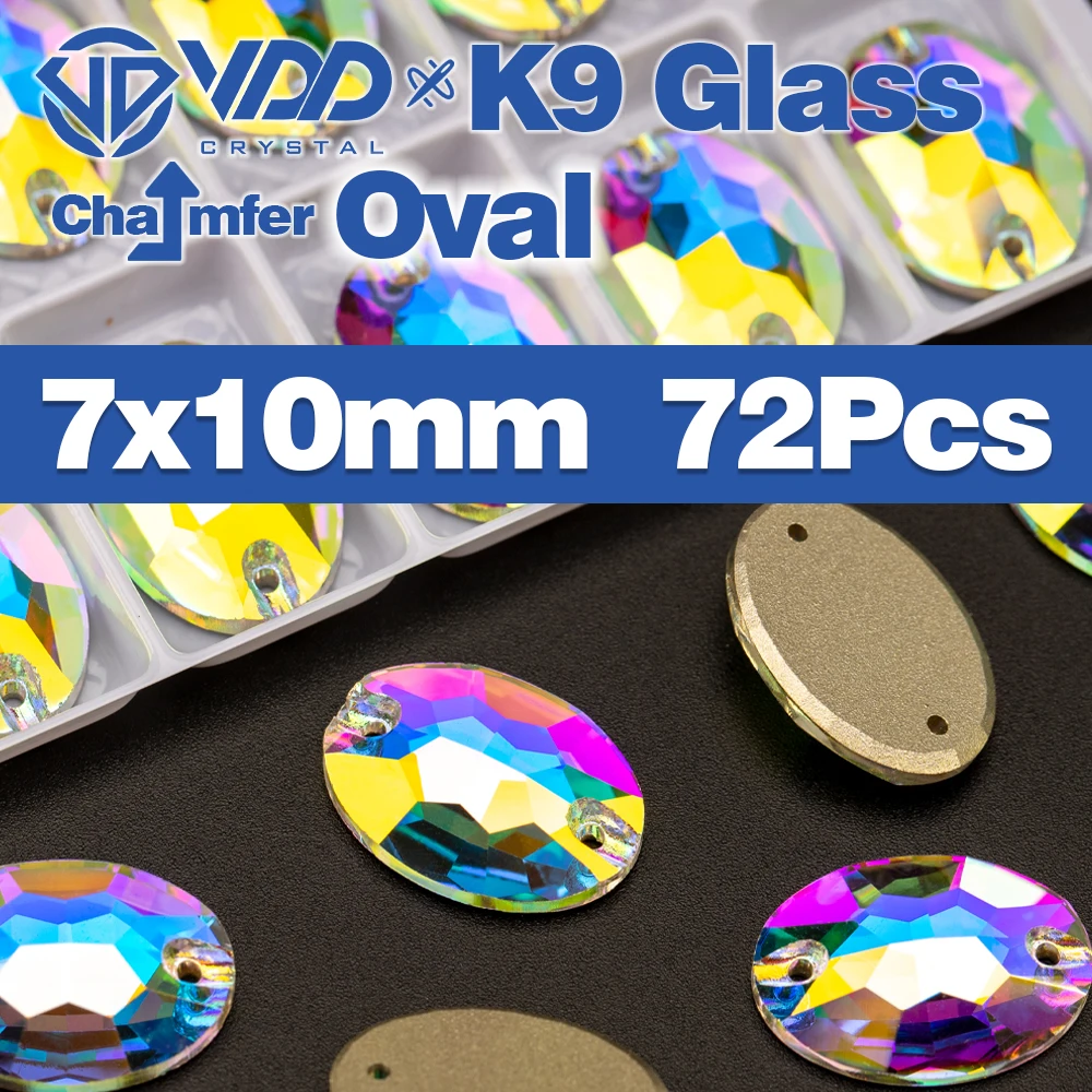 VDD Fase AAAAA Top Qualität K9 Glas Nähen Auf Strass Nähen Kristall AB Flatback Stein Für Kleidung Zubehör Hochzeit Kleid – Detail 27