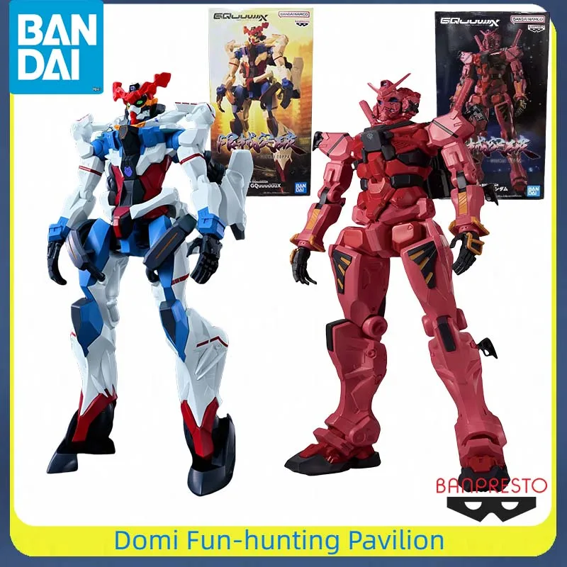 

Bandai Original BANPRESTO Mobile Suit Gundam GQuuuuuuX GENKAI TOPPA Anime Figure GMS-Ω GQuuuuuuX/gMS-α Red Gundam Finished Model