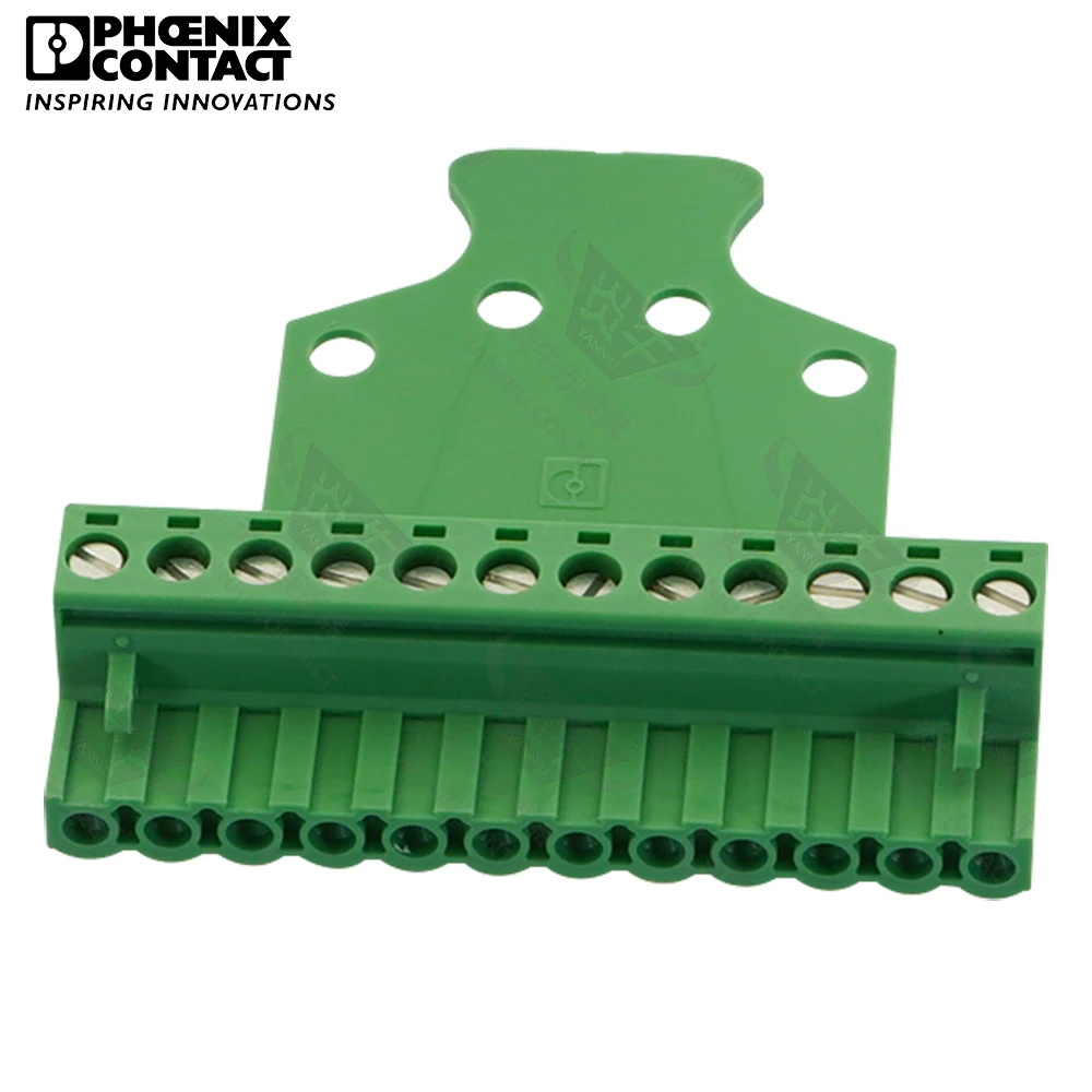 

5.08mm Original Genuine Phoenix Contact Connector PCB Pluggable PLUG-IN Terminal Block 12 Pin MSTB 2.5 STZ 5.08 1764280 12A 320V