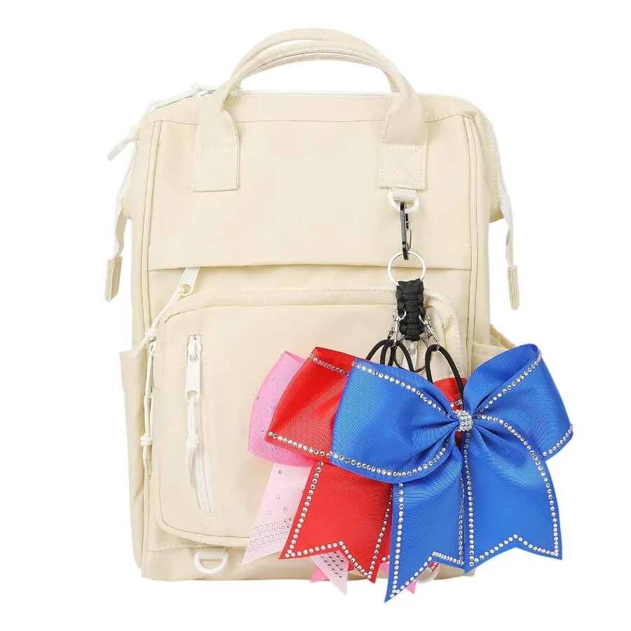 Cheer queue de cheval morceau de cheveux 14 postiche de pom-pom girl droite Extension de queue de cheval pour les compétitions de joie Costume de danse habiller donc