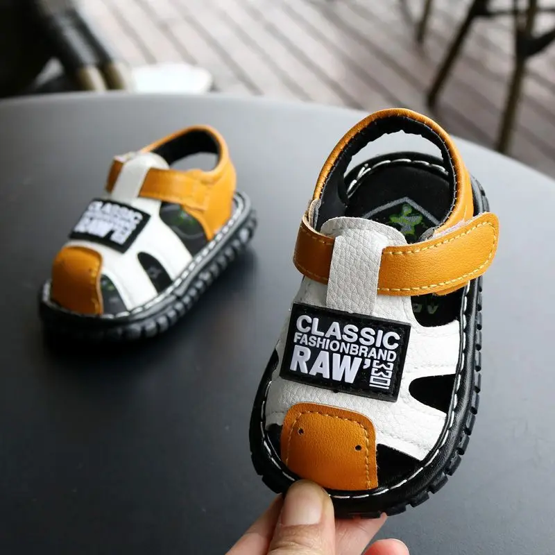 Children Classic Anti-slip Shoes Barking Shoes Baby Toddler Sandals Boys Non-slip Outdoor Garden Shoes Infant Indoor Sneakers