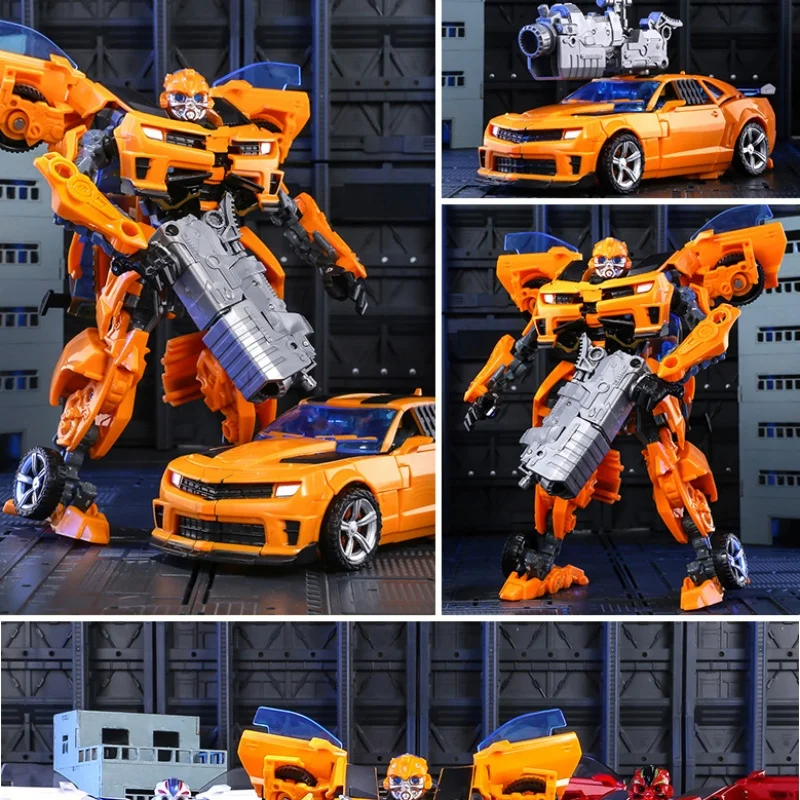 変換おもちゃロボットカー合金プラスチックアクションフィギュアアニメアクションフィギュア映画シリーズ子供の誕生日ギフト