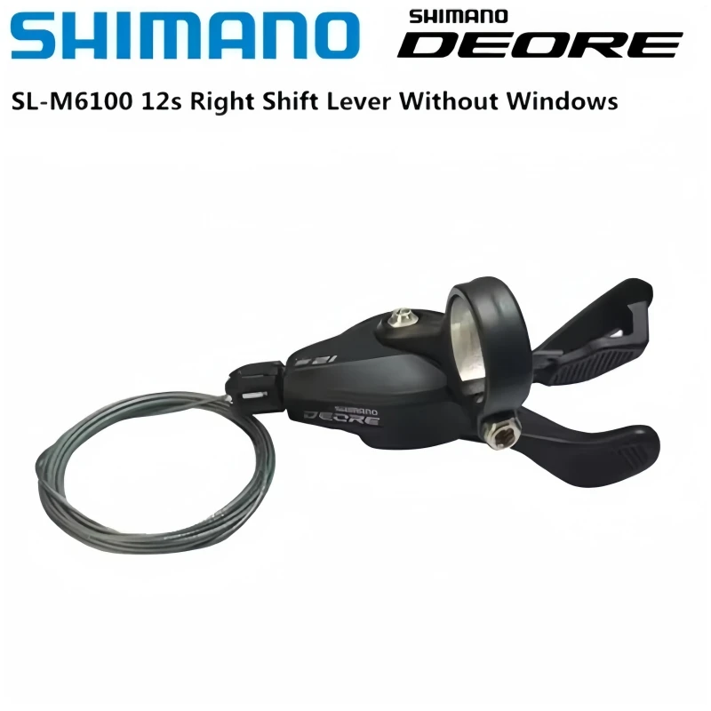 SHIMANO SL M6100 M7100 M8100 M5100 DEORE SLX XT Lewa 2s Prawa 12s Dźwignia zmiany biegów 1 SZTUK Rower MTB Rower Jazda na rowerze Dźwignia zmiany biegów