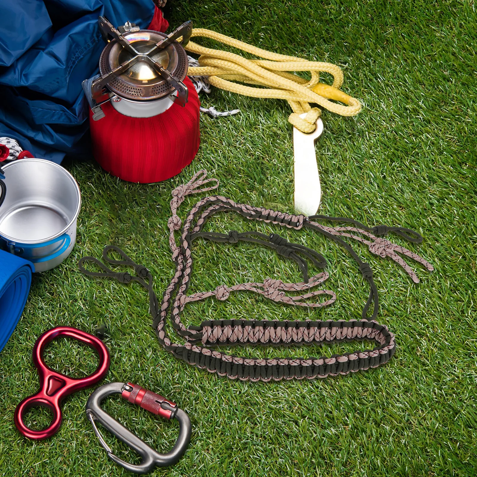 

Camping Lanyard Climbing Rope Hanging for Outdoor Sports Hunting Hiking Camo Key Cane Clothes Line Ropes