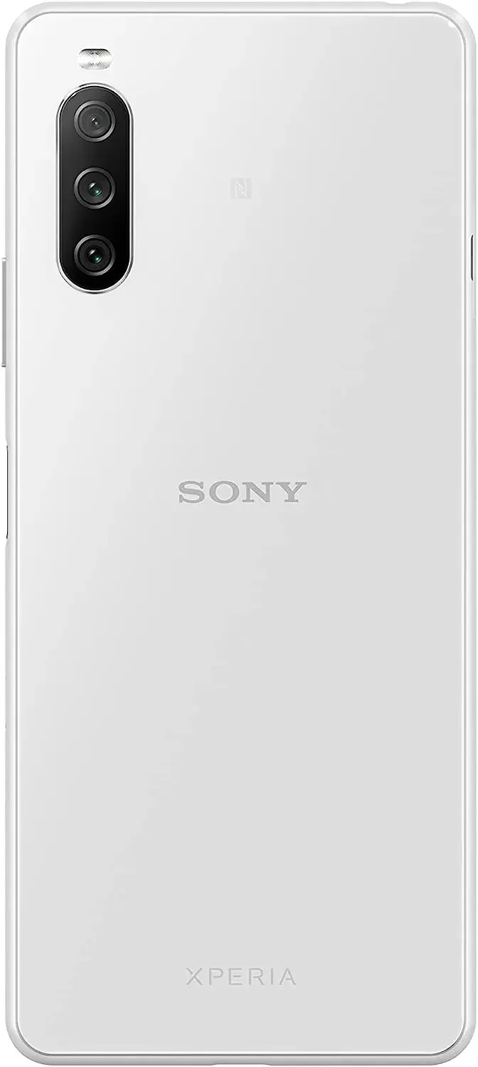 هاتف Sony Xperia 10 III 5G غير مقفول، شاشة OLED مقاس 6.0 بوصة، وذاكرة وصول عشوائي 6 جيجابايت وذاكرة وصول عشوائي 128 جيجابايت، وبطارية طويلة، وذاكرة قراءة فقط NFC العالمية