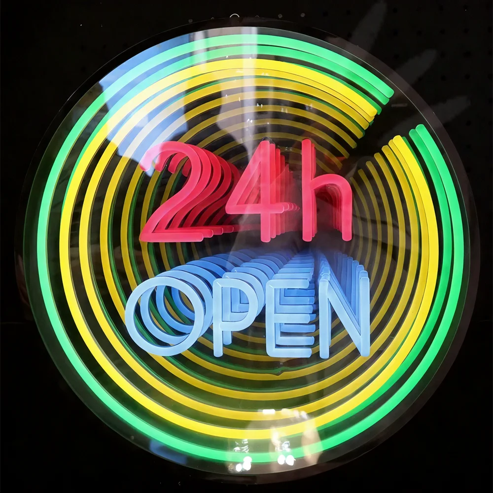 

Custom Infinity Mirror Sign Channel Letters Personalized 3D LED Mirror Wall Business Indoor Infinity Mirror LED Light Box Sign