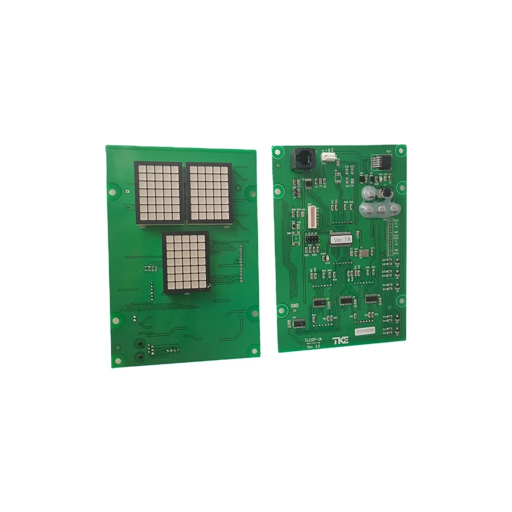 Original TKE Elevator Display PCB Board TLCOP-1A