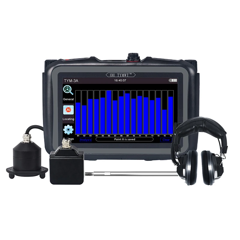 

New TYM-A Series Smart Plumbing Tools Leak Repair Underground and In-Walls Pipelines Water Leak Detector