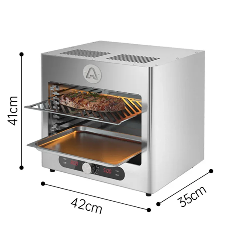 

-800 Degree High Temperature Commercial Electric Oven Fully Automatic Frying Steak Machine Steak Grill