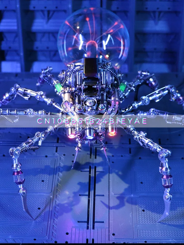 

Mechanical Party Spider Queen Tide Play Mecha Mechanical 3d Metal Model Birthday Gift Plasma Electrostatic Ball Ornament