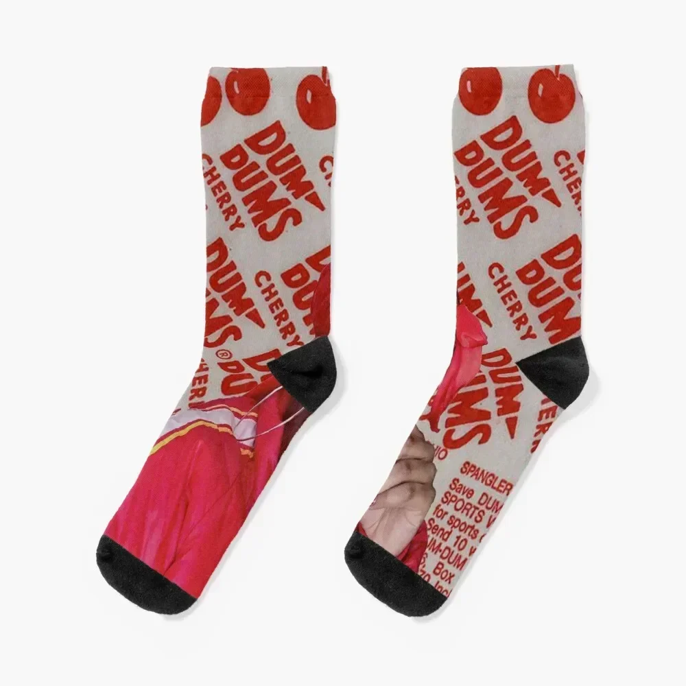 Cherry Dum Dum Socks designer brand gifts sports stockings Mens Socks Women's