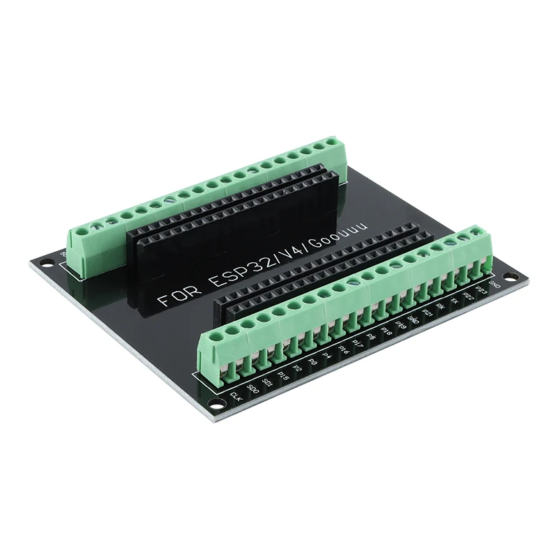 ESP32 Breakout Board GPIO 1 into 2 for ESP-32S 38PIN Terminal Screw Board Compatible with ESP32 Development Board