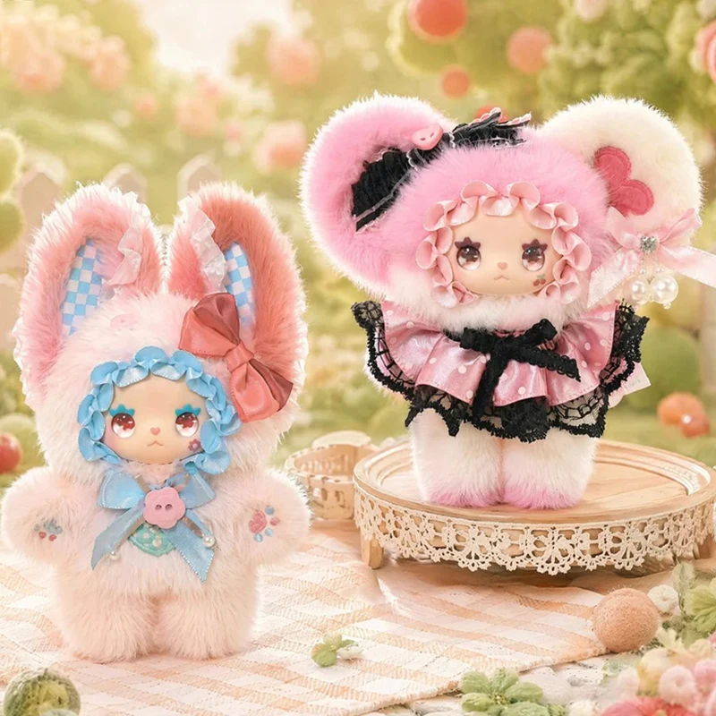 LOVELY EMMA Poème pastoral Blind Box, Blindbox de figurines en vinyle et peluches EMMA, Pendentifs de poupées anime, Sac surprise, Porte-clés décoratif, Poupée, Sac mystère