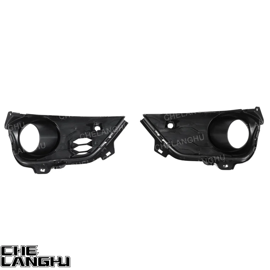 For Honda Pilot 2019 2020 2021 2022 Car accessories Front Fog Lights Lamp Grille Cover With radar holes HO1038142 HO1039142