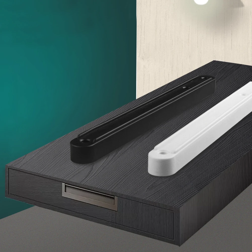 

2Pcs Smooth Silent Drawer Slide 180mm Multi-Functional Furniture Guide Rails Easy Install for Cabinets Bedside Wardrobes