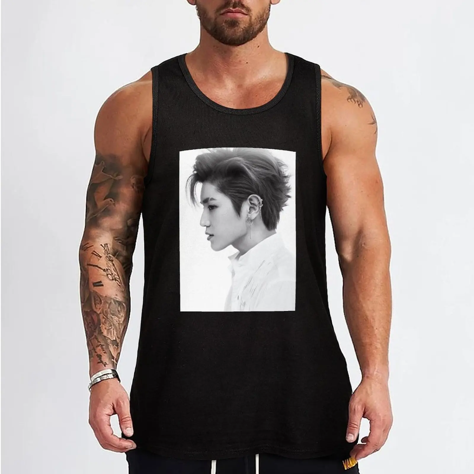 Lee Taeyong Tank Top gym accessories men Men's t-shirt summer clothes men 2025