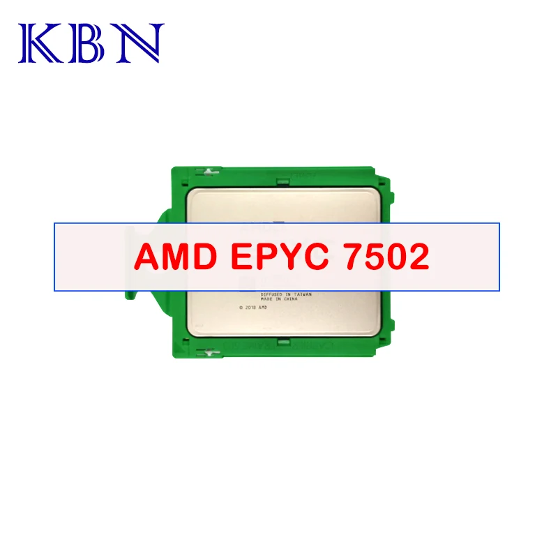 EPYC 7502 CPU 2.5GHz 32 Cores 64 Threads 128MB 180W processor Socket SP3 7502 EPYC For H11SSL-i H11DSI-N H12SSL-I Mainboard