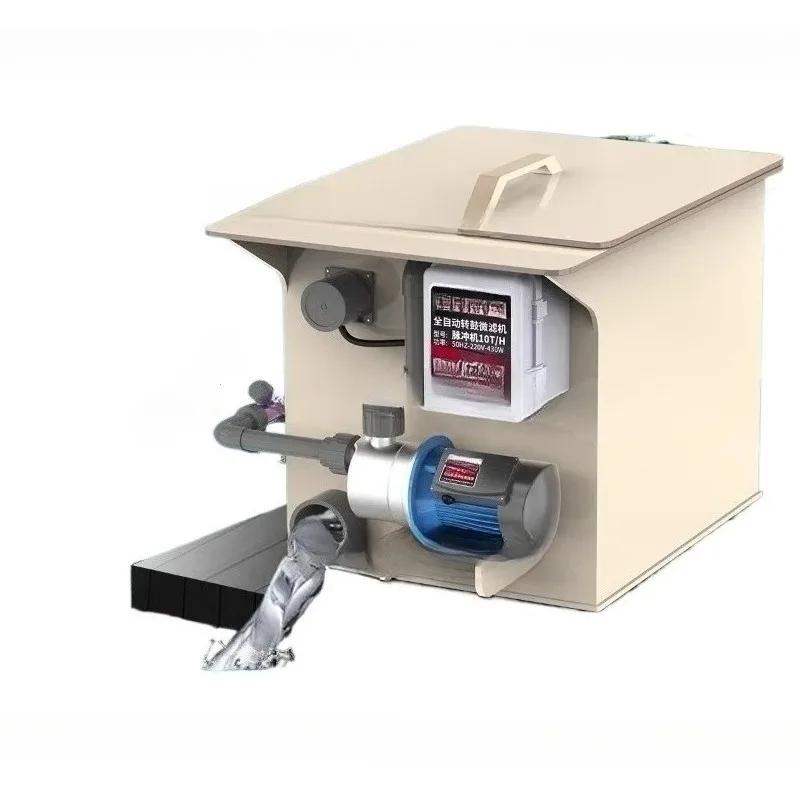 Fish Pond Filter, Drum Microfilter, Aquaculture Water Circulation Purification System, Automatic Backwash System Equipment
