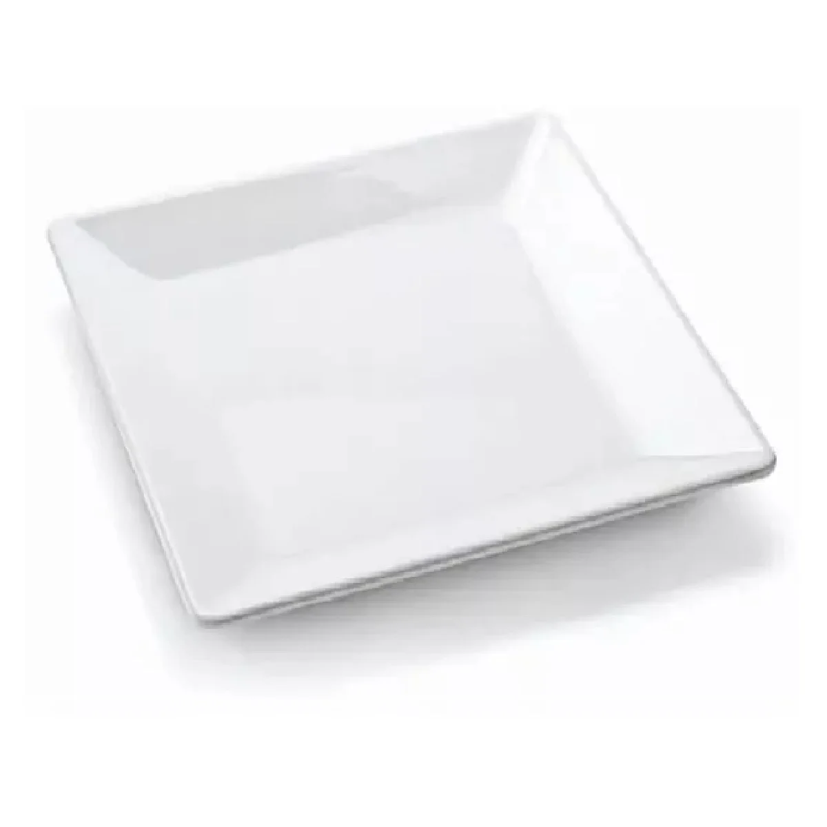 10 Dishes Melamine Square 20cm For Buffet Restaurant Bar