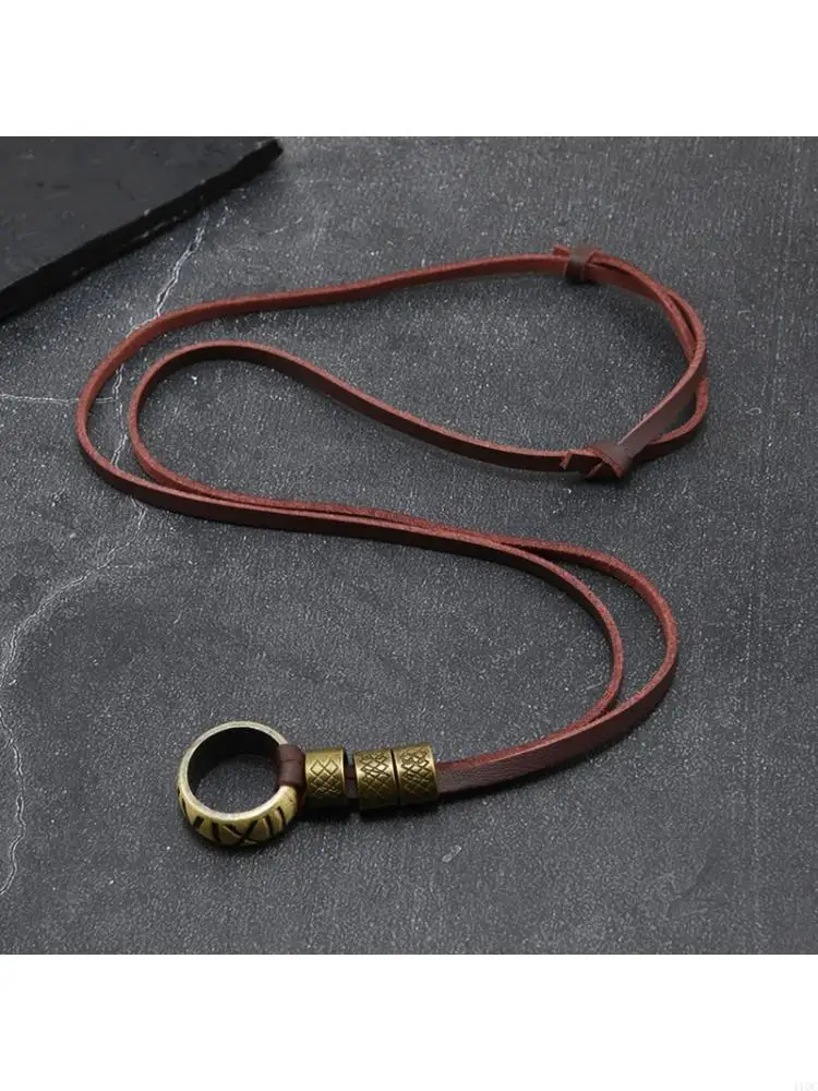 Modern Alphabets Pendant Necklace For Women Lightweight Suede Cord Versatile Design 