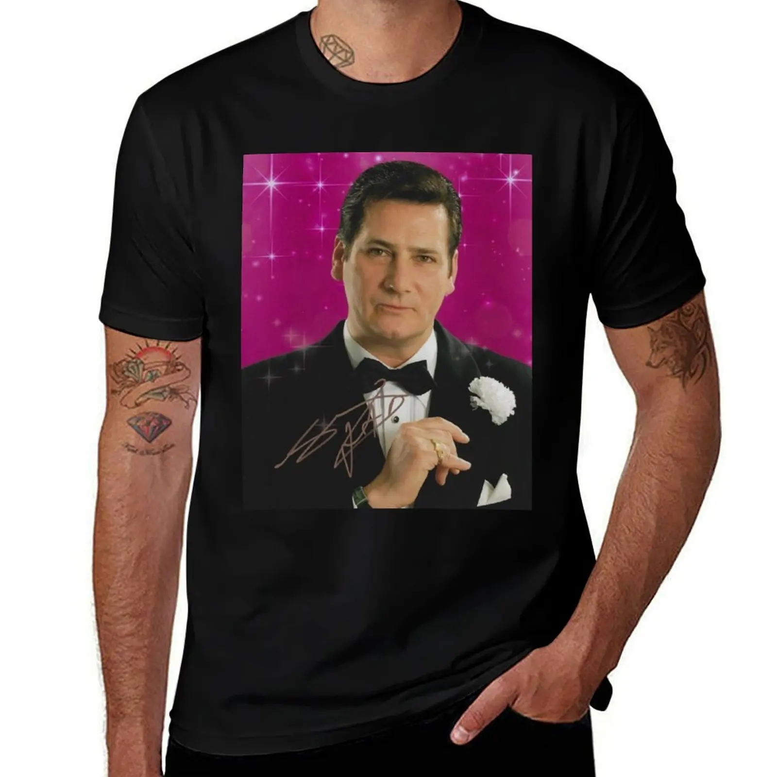 tony hadley Signed T-Shirt Casual Trendy Short Sleeve T-Shirt