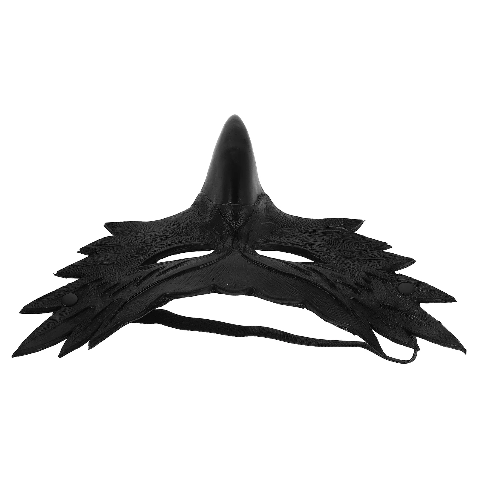 

Masquerade Crow Bird Beak Halloween Mask Half Face Lightweight Durable Animal Themed Costume Party Mask Crow Masks for Adults