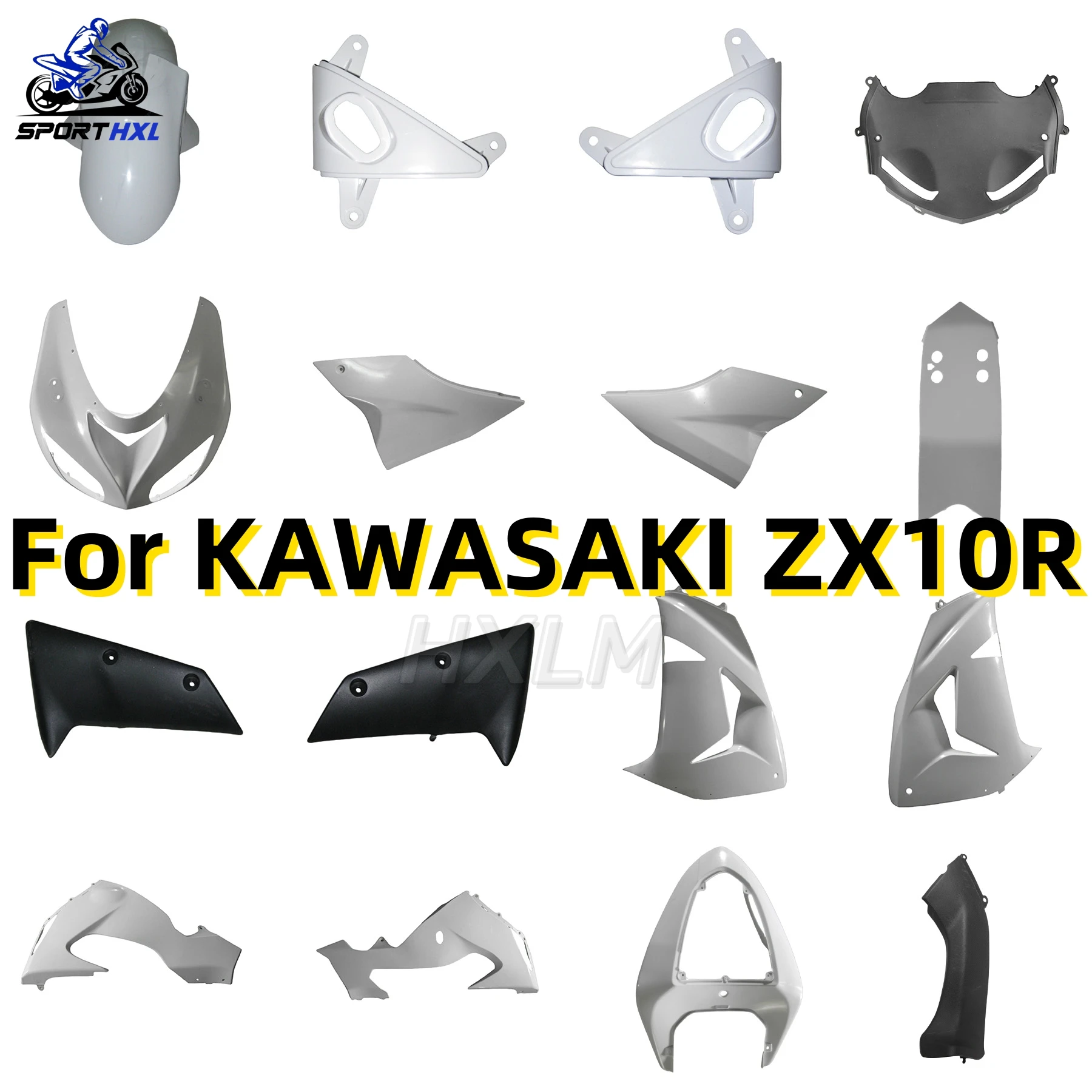 

Molded Fairings Kit for Kawasaki Ninja ZX10R 06 07 ZX-10R ZX636 2006 2007 Road Or Racing ABS Plastic Parts