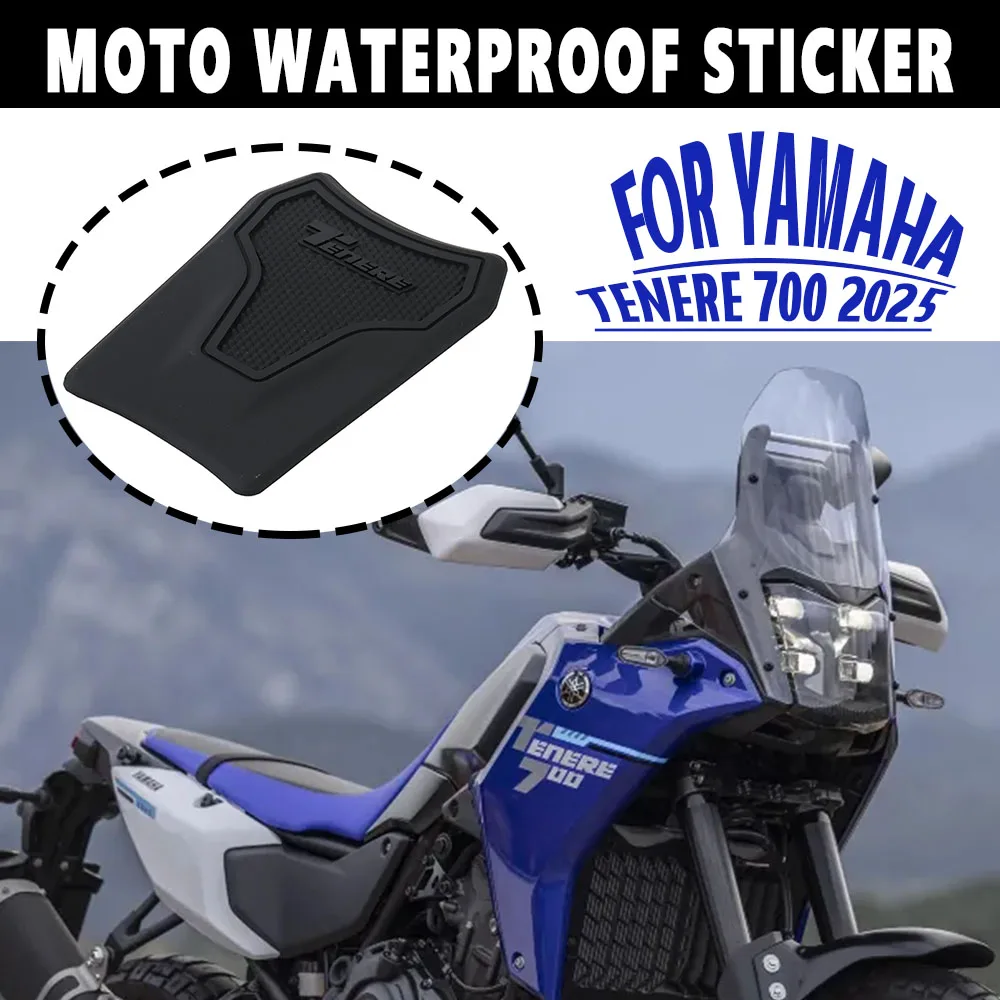 

For YAMAHA TENERE 700 2025 2025 NEW Motorcycle Tank Sticker Pad Non-slip Side Fuel Waterproof Rubber Headlight Cover TENERE 700