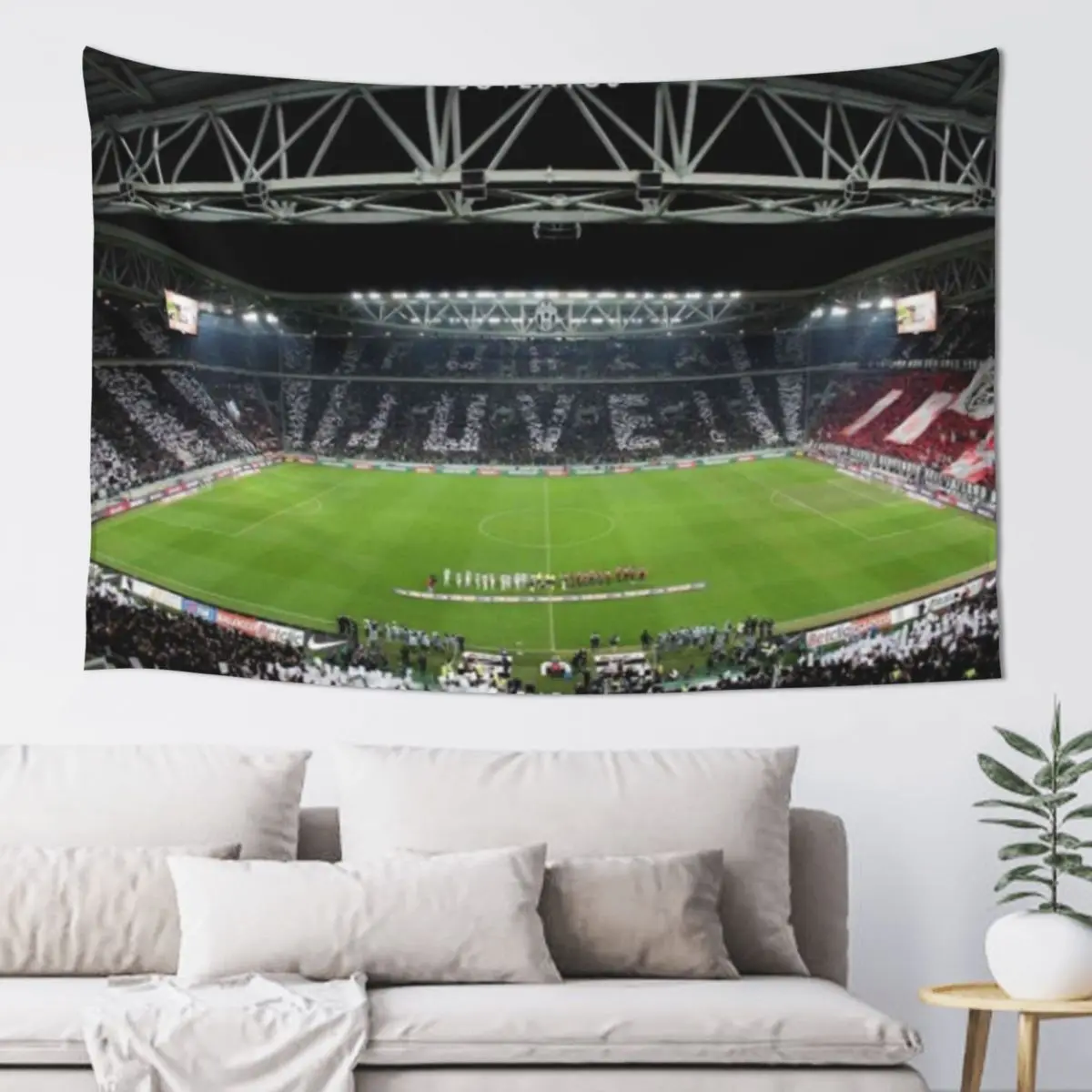 

juventus stadium Tapestry Kawaii Room Decor Bed Room Decoration Tapestry