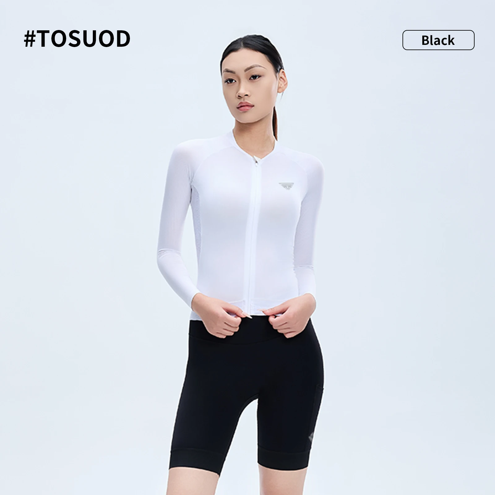 TOSUOD Damen 3D-gepolsterte Fahrradshorts mit Seitentaschen-Design, atmungsaktive Radhose für den Sommer im Freien – Detail 9