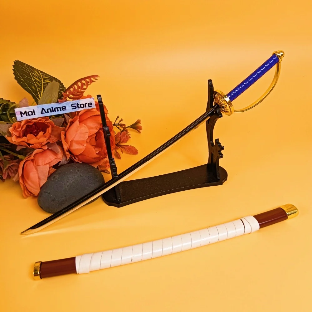 10 بوصة الصلب رورونوا زورو كاتانا الحديد النينجا سكين حجم اليابانية كاتانا الأصلي المعادن أنيمي فيستا السيف الساموراي صابر لعبة هدية