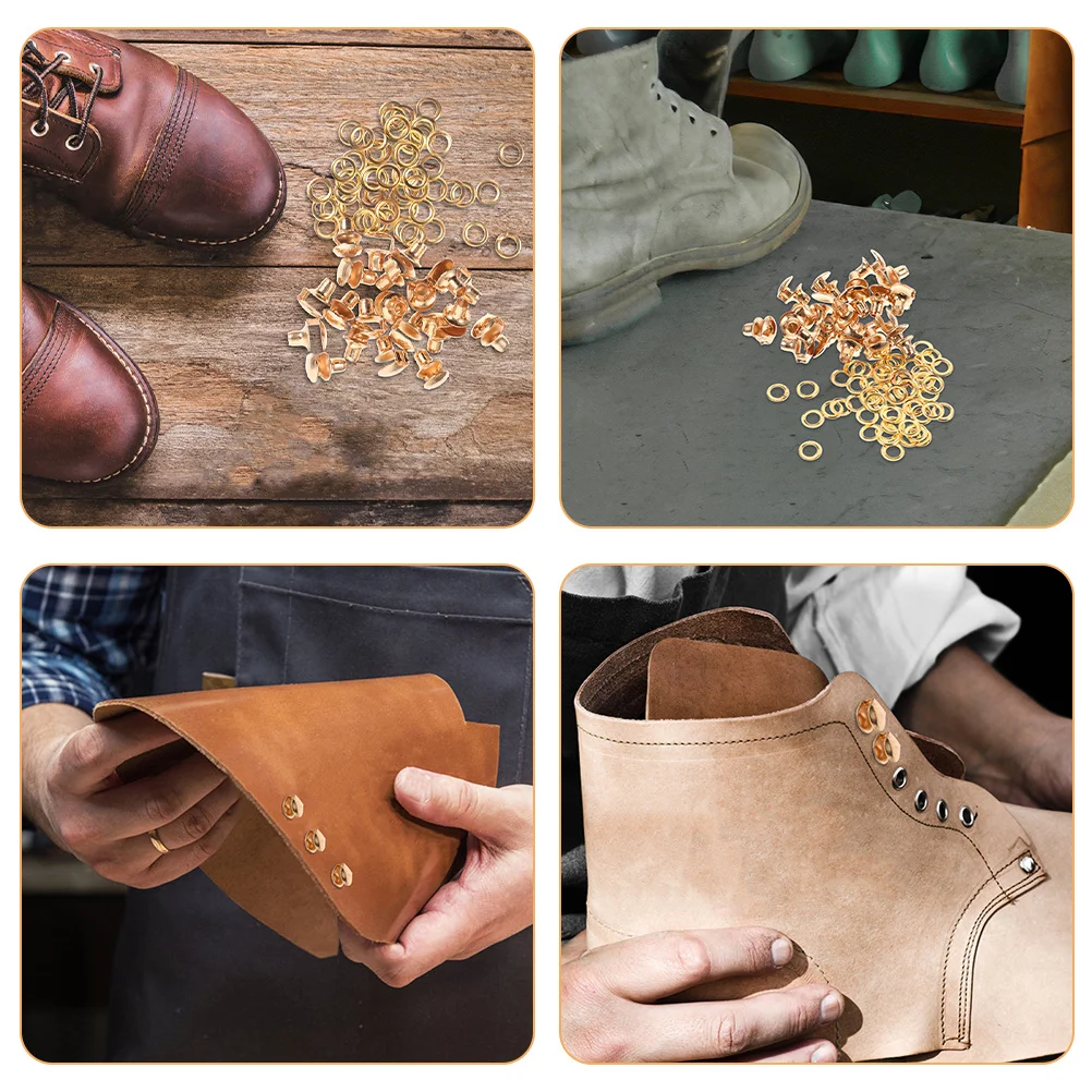 

10Pcs Shoelace Buckles Repair Kit Strong Metal Shoe Lace Locks for Outdoor Mountaineering Fishing Boots DIY Accessories