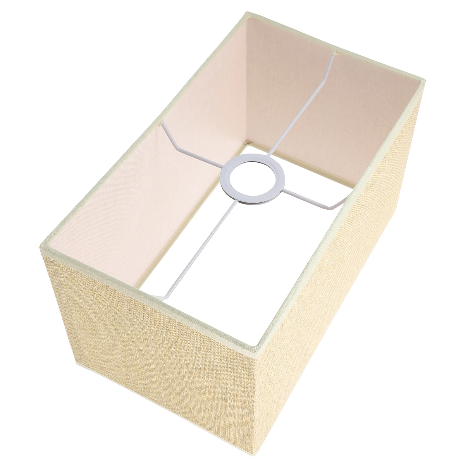 

Durable Linen Cloth Lampshade Dustproof Desktop Lamp Cover For Home Hotel Bedroom Library Lighting Decorative Cover