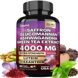 Saffron Extract Capsules - Improves Mood and Vision, Promotes Overall Health