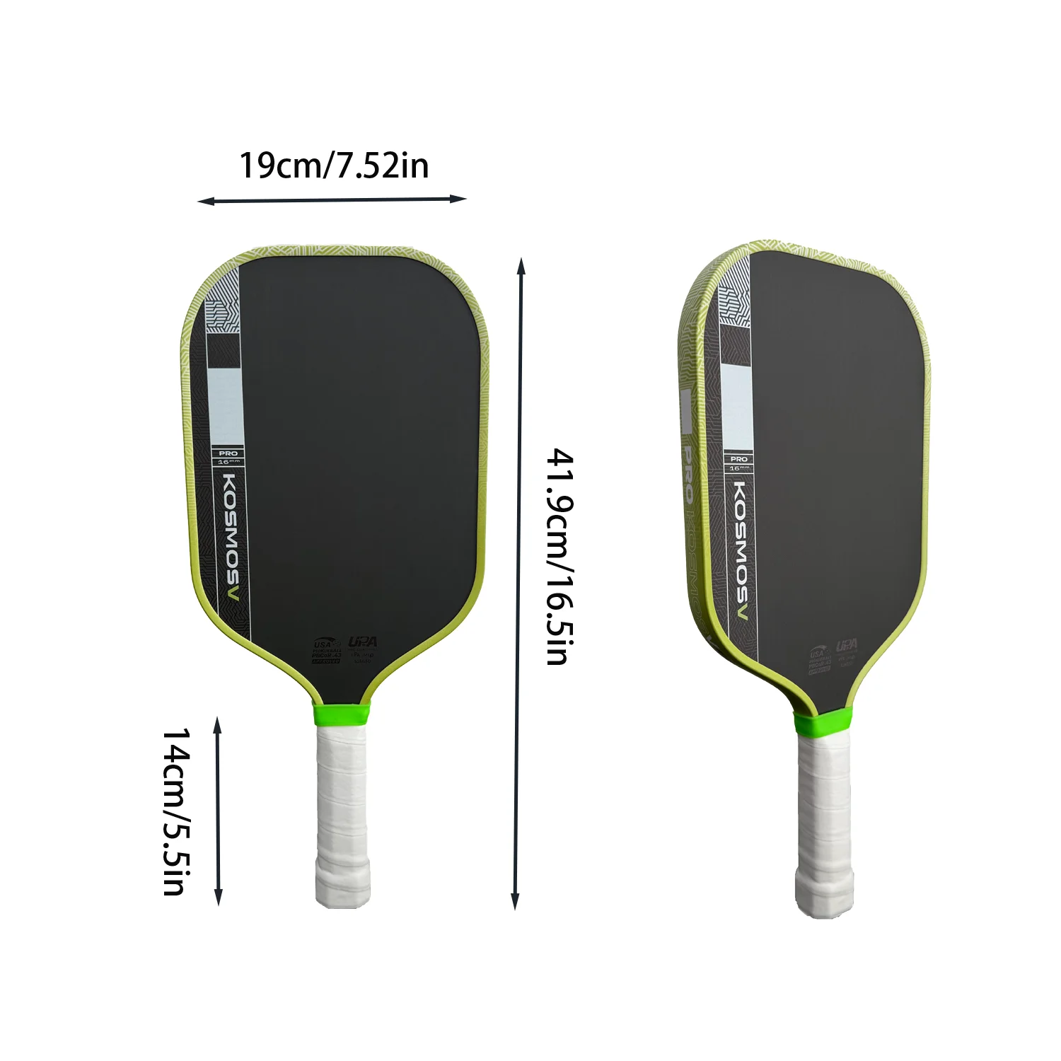PROV Pickleball Paddle Carbon Fiber 5Gen Kinetic Frame, Energy Storage, High Efficiency Power Transfer, Stable Shock Absorption