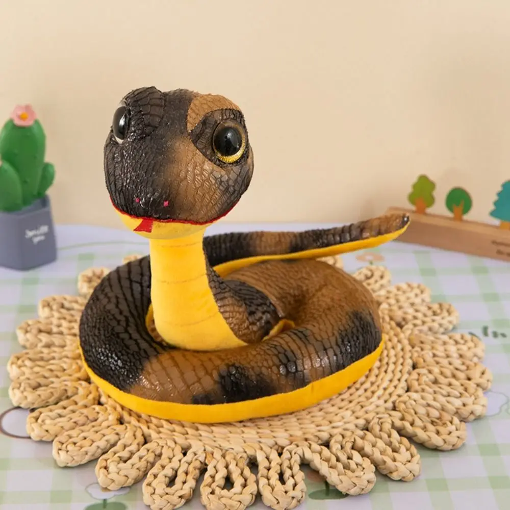 Feliz Año Nuevo, juguete de peluche del Año Serpiente, buena suerte, bendición, riqueza, año de serpiente, mascota, juguete, mascota del zodiaco de dibujos animados