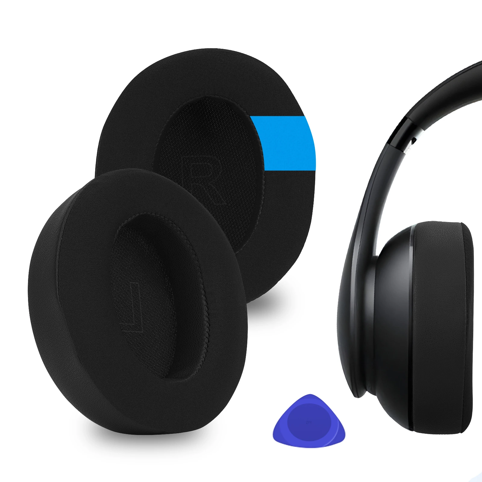 Geekria Sport Cooling-Gel Replacement Ear Pads for Anker Soundcore Life Q10, Q10 BT, Life 2 NEO Headphones Ear Cushions