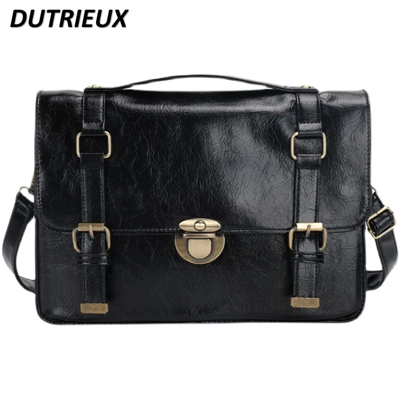 

Japanese Style Spring Summer JK Uniform Bag Fashion College Backpack Commuting Large Messenger Bags for Women